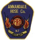 Badge and symbol of the local fire company