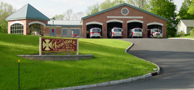 Clinton Township's new firehouse, 2007.