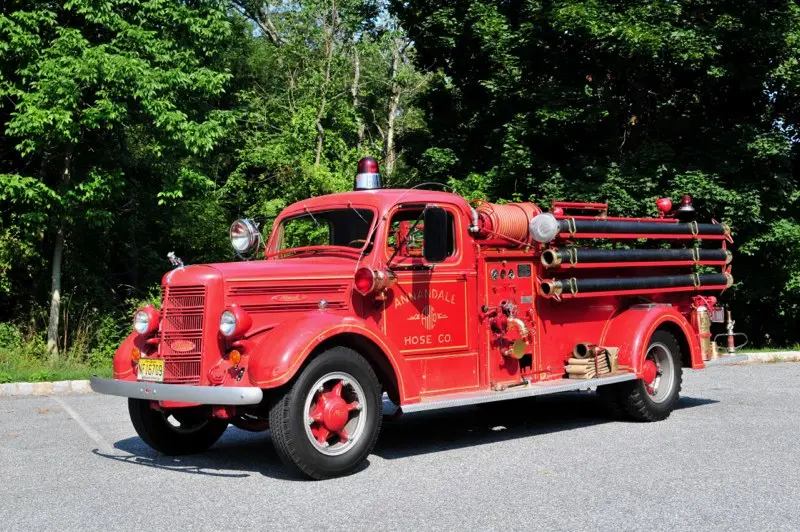 Historic Annandale fire engine.